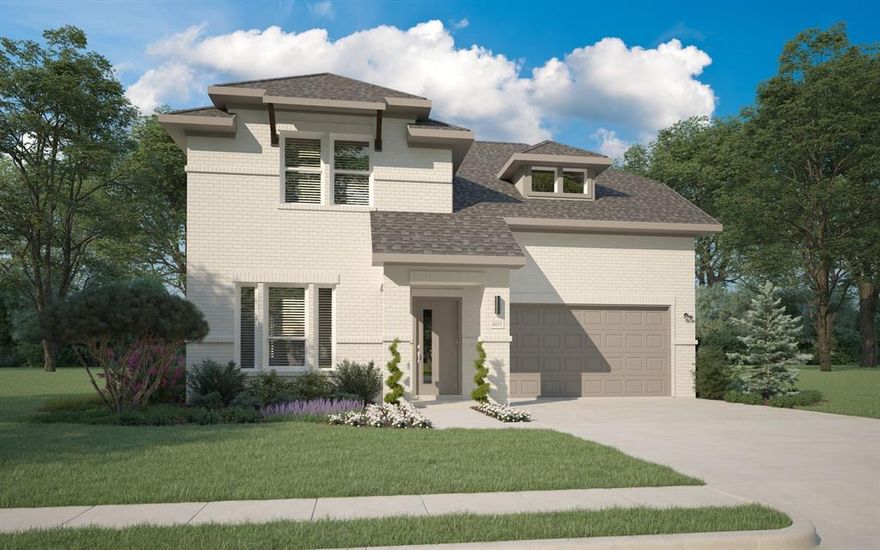 MLS# 21077559 - Built by Trophy Signature Homes - Dec 2025 completion! ~ The Stanley II is a winning combination of comfort and adaptability. The main floor offers a bedroom with a full bath for guests. Of course, no one could blame you if you crafted an exceptional workout room instead. A wall of windows in the airy living room illuminates the space with natural light that carries into the casual dining area and the spectacular kitchen. Quartz countertops, stainless steel appliances and a gorgeous island ensure the kitchen will be everyone's favorite space. The presence of an upstairs loft near the bedrooms with a full bath creates a home-within-a-home!