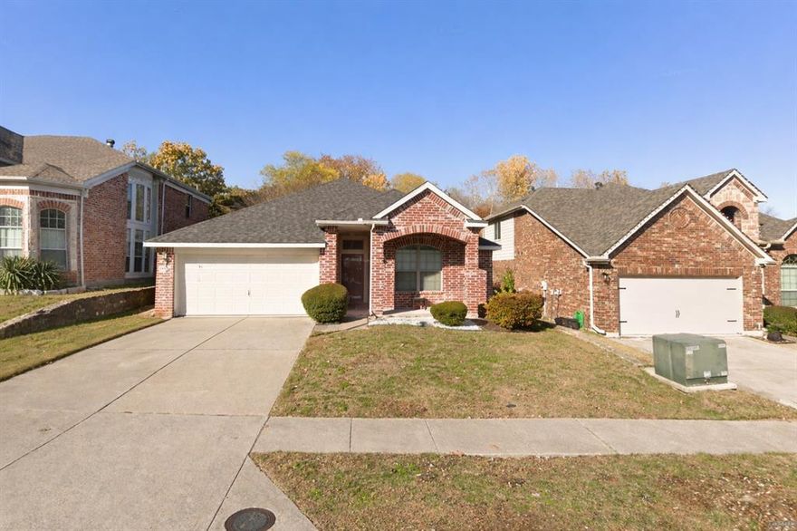 Well maintained 3 bedroom 2 bath home in an established McKinney neighborhood. This home features an open concept layout with a spacious living area that flows into the kitchen and dining space, creating an easy and welcoming environment for both everyday living and entertaining. Natural light enhances the main living areas, giving the home a warm and comfortable feel. The primary suite is privately positioned and includes an en-suite bath and generous closet space. Two additional bedrooms offer flexibility for guests, a home office, or personal use. The backyard provides a pleasant outdoor area with room to relax or enjoy casual gatherings. 

Conveniently located near schools, shopping, dining, and major roadways, this home offers a desirable combination of comfort, location, and value. Well-maintained and thoughtfully priced, this property presents an excellent opportunity for buyers seeking an open layout in McKinney.