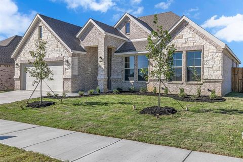 A home in Cleburne