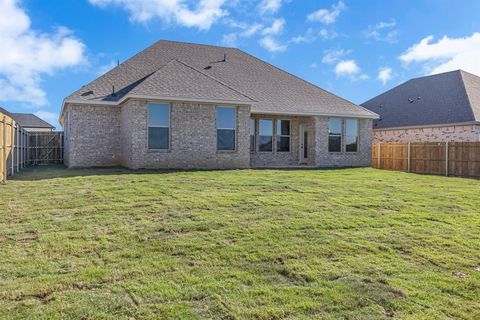 A home in Cleburne