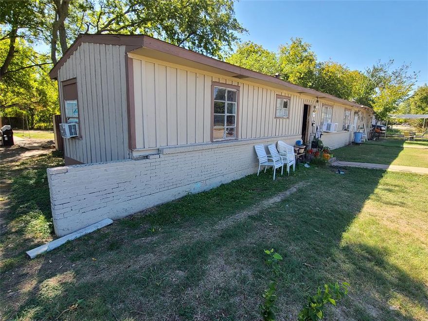 The duplex property is known as 1403 and 1405 Turner Pkwy,  each unit has approximately 936 SF per unit, each consisting of 3 bedrooms and 1 bath. Spacious living and dining combination. Nice size bedrooms. Central heat  and window air conditioning.  
There are 5 additional adjacent duplex buildings for sale.  Three of the duplex's are under one legal known as 1407 and 1409, 1411 and 1413 and 1415 and 1417 Turner Parkway; see MLS 20465485.  The other two are  located at 1419 and 1421 Turner, MLS 204655510;  and at 1423 and 1425 Turner, MLS 20465515
Tax roll reflects incorrect number of bedrooms and buildings.  
Please do not contact tenants,  or go on the properties without talking with one of the agents.