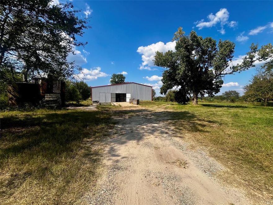 Bring your vision to life with this versatile 10-acre tract in Grand Saline! Featuring dual road frontage for easy access, the property includes an impressive 7,000 sq. ft. shop already equipped with water and electricity—perfect for a wide range of uses.Whether you’re looking for a residential retreat with room to spread out, a site to launch your business, or a property to convert into a barndominium, this land offers unlimited potential. With its size, utility connections, and flexible layout, the possibilities are endless.Enjoy the privacy and space of country living while staying close to town conveniences. This is a rare opportunity to invest in a property with both residential and commercial potential.