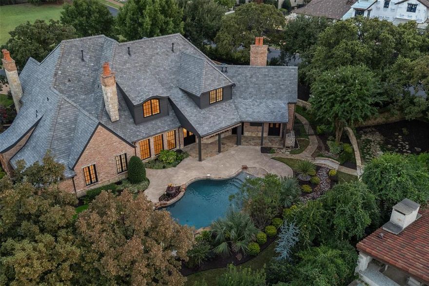 This gorgeous, fully updated home in the prestigious gated and guarded golf community of Vaquero offers luxury living on a .72 acre interior lot surrounded by extraordinary landscaping and mature trees.  This custom residence has been completely updated with timeless, elegant luxury finishes, including designer lighting, dramatic backlit onyx accents, from the formal living spaces to intimate spaces, the updated fireplaces create striking focal points, blending modern luxury with timeless elegance. At the heart of the home, the chef's kitchen impresses with some professional grade Viking appliances, abundant cabinetry, expansive prep space with a additional butlers pantry. The natural light that fills the room creating both a functional workspace and inviting gathering spot. Outdoors, the property shines with a resort-style pool and spa, a covered patio, and spacious backyard retreat, all framed by lush greenery for both beauty and privacy. This home represents a great opportunity for a move in ready updated home in Vaquero.
