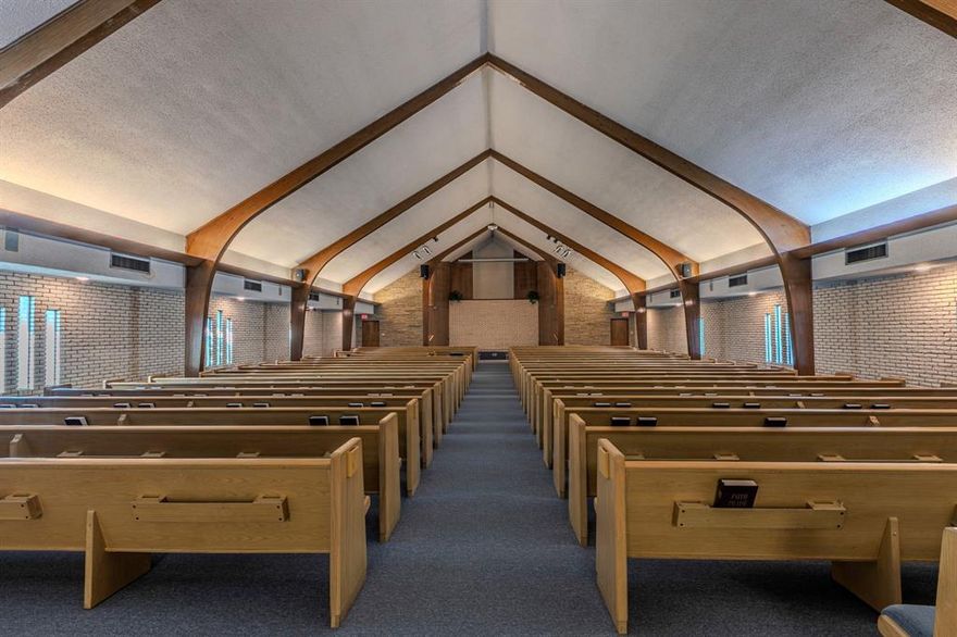 Freetown Road Church of Christ proudly presents this exceptional investment opportunity. Located on a 4.67-acre corner lot at Freetown and Robinson, the property features two distinct buildings with versatile functionality. The main sanctuary building includes a spacious worship area with a raised presentation platform, baptistry, and sound booth, along with two levels of meeting rooms, men’s and women’s restrooms, a service kitchen, a fellowship hall, and four private offices. The second building, or annex, offers a large meeting hall, restrooms, a serving kitchen, and multiple classrooms or offices. The annex is currently used as a secondary worship space and hosts various church activities and classes. Just minutes from Epic Central, the location is ideal for continued use as a church or for a buyer exploring alternative uses. Listing agent must be present for all showings. All offers must include proof of funds or financing approval. An abstract plat is available in the documents section or at the broker’s office for reference only. Buyer to verify all information and permitted uses.