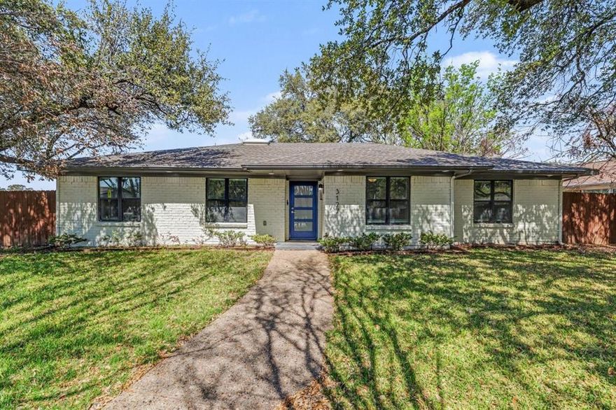 Beautifully updated 3-bedroom, 2-bath home located in the desirable Royal Chapel Estates neighborhood of Dallas. This 1,847 sq ft home features modern updates throughout, offering a comfortable and stylish living space. The spacious layout provides generous living areas and plenty of natural light. Situated on a large 11,016 sq ft corner lot, the property offers an expansive backyard with endless possibilities for entertaining, outdoor living, or future additions. Conveniently located near shopping, dining, and major highways, this home combines space, updates, and location.
