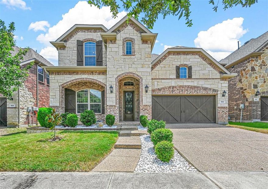 This stunning home in Dominion at Bear Creek addition, set on a premium greenbelt lot offering privacy and direct access to walking trail. The home features 4 bedrooms, 3.5 baths, a family room with fireplace, formal dining, game room, and wired media room.
Enjoy a gourmet kitchen with 42-inch cabinets, double oven, stainless steel GE gas appliances, and granite countertops. Hardwood floors enhance the main living areas, and the primary suite includes a spa-like bath with separate shower and tub.
Additional upgrades include a stone exterior, 8-foot doors, tankless water heater, and 16 SEER HVAC. Located in an excellent school district with convenient access to major highways, the American Airlines Headquarters, DFW Airport, Entertainment and Shopping.

1. TAR application 2. Copies of driver license, 3. Proof of Income - 2 months Pay Stubs, 2 pets up to 30 lbs each. $500 non-refundable pet deposit.