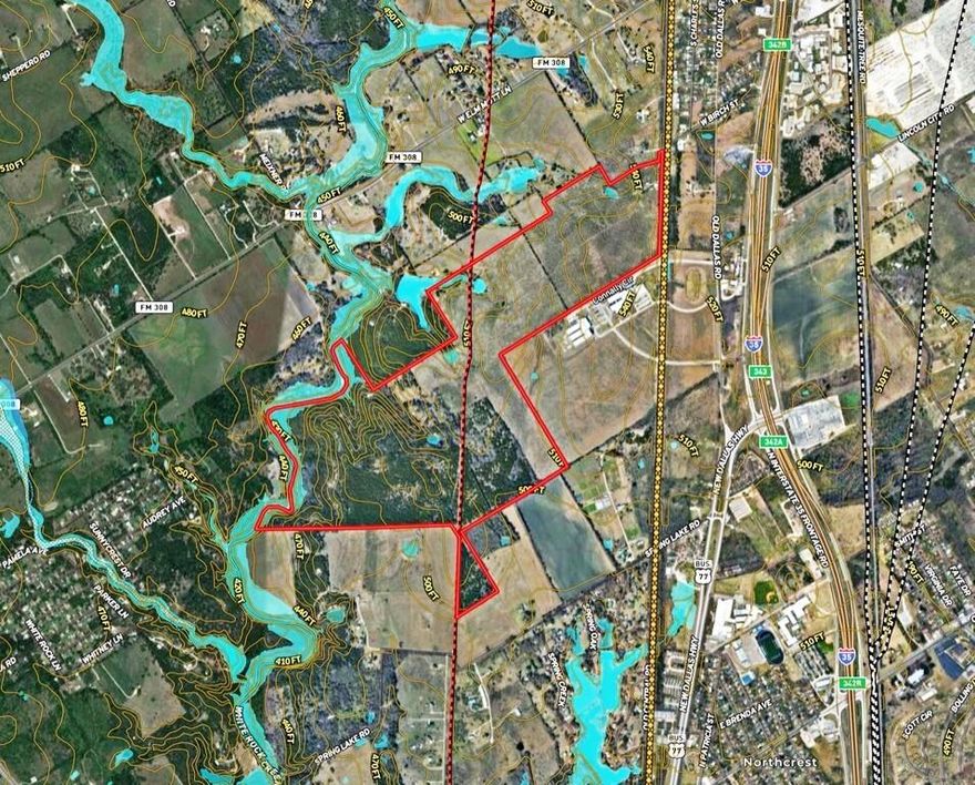 Located just a few miles from Waco's city limits, this 339.47-acre tract of land in McLennan County is ideal for a future investment opportunity, ranch retreat, or both. The property is situated in Waco's ETJ and Connally ISD, next to Connally's Primary School, and less than ½ mile off Interstate-35. With trees, stock tanks, and barn(s), a large part of white water creek runs through the land, while the back portion is heavily wooded with rolling topography and wildlife. The old house on the property is in disrepair and will need to be torn down—seller to retain mineral rights. Currently leased year to year (Jan-Dec) for cattle grazing on a portion of the property, this land is now under ag exemption. A Survey of land is available.