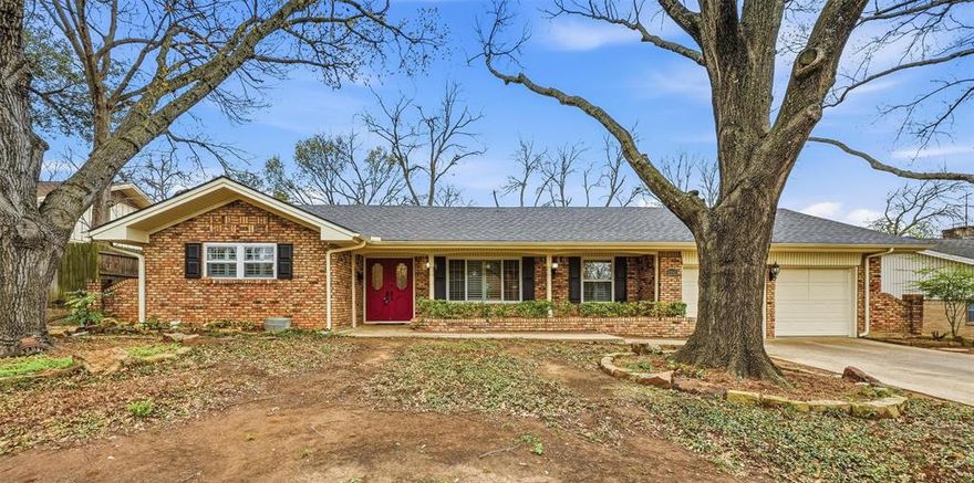 Beautifully maintained 4-bedroom, 2 bath brick ranch-style home offering 2,385 sq ft on a .2467-acre lot in a desirable Arlington neighborhood with mature trees. Located in Arlington ISD and just minutes from University of Texas at Arlington.
Inside you’ll find two spacious living areas, including a bright solarium filled with natural light—perfect for relaxing or entertaining year-round.
Major updates provide peace of mind, including HVAC replaced in 2024, water heater updated in 2022, energy-efficient windows installed in 2016, roof approximately 6–8 years old, upgraded smooth top glass range in 2025, and dishwasher in 2022.
Additional highlights include a two-car garage with new garage door openers and a French drain installed on the east side in 2025.
With generous bedrooms, flexible living space, and a large lot, this home offers comfort, charm, and a convenient location near shopping, dining, and major commuter routes.