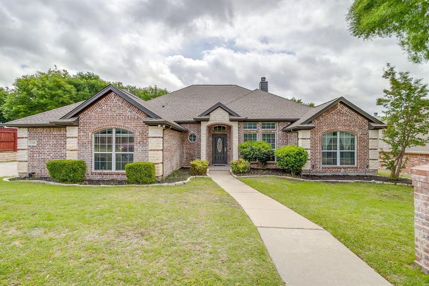 Such a fantastic location with rare opportunity! Light and bright, open concept, gorgeous front and back yard, granite in kitchen, fireplace in cozy main living room, 2nd living room can be game room, or media, or any use you like, office is a great space with window facing front yard, roof 2026.