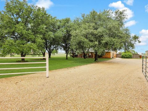 A home in Cleburne