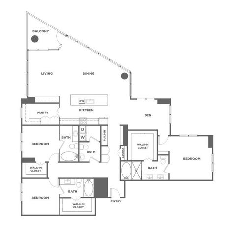 Tiny photo for 2323 N Akard Street #1501, Dallas, TX 75201 (MLS # 21187212)