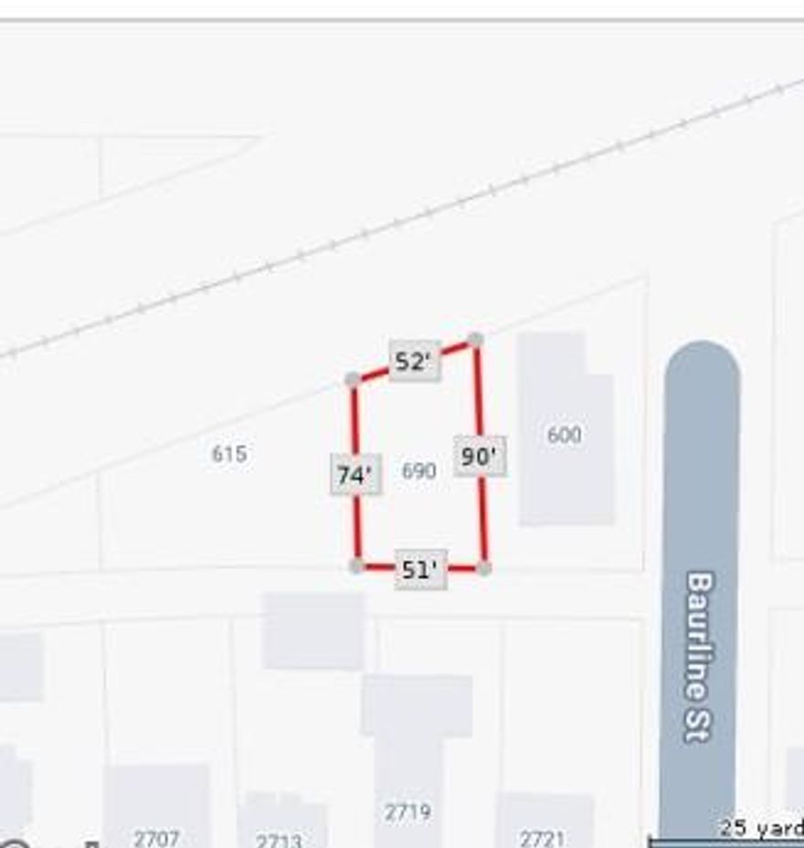 Great opportunity to build your primary residence in a growing Fort Worth area. This unimproved lot at 690 Baurline is conveniently located near Hwy 121 and close to dining, shopping, and entertainment. Surrounded by new construction and redevelopment, this property offers excellent potential for a custom home. Easy access to downtown and major highways. Buyer and buyer’s agent to verify square footage of land, zoning, utilities, and schools.