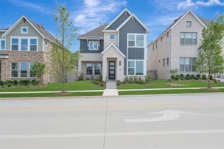 Elevate your lifestyle in the spacious and sensational Forney by David Weekley Homes floor plan. Sweet dreams and cheerful mornings enhance each day in the spare bedrooms, each offering a great place where overnight guests and growing residents can thrive.

Start each day rested and refreshed in the Owner’s Retreat, which includes a sizable walk-in closet and a pamper-ready en suite bathroom. Build beautiful family memories in the vibrant upstairs retreat.

The covered porch, welcoming study, and sunny family and dining spaces create an impressive place to host holiday celebrations and life’s everyday joys. Share your cuisine creations on the center island of the streamlined kitchen nestled in the heart of the home.