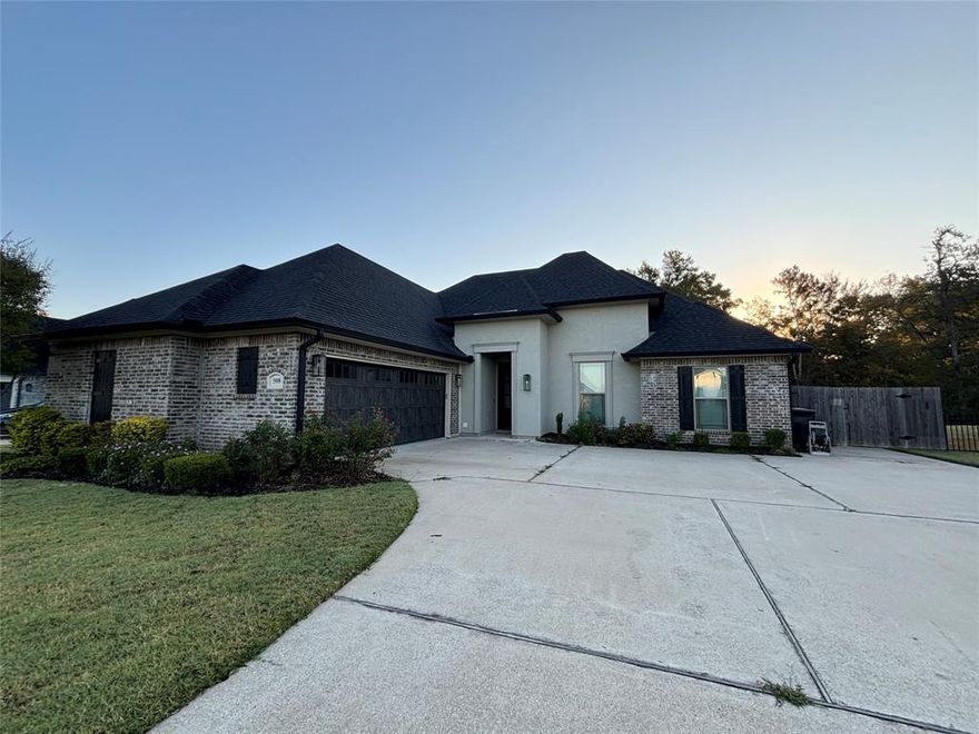 AVAILABLE NOW! MOVE IN SPECIAL - $250 OFF FIRST FULL MONTH'S RENT. Welcome to this stunning Tiburon custom built home in Bossier City, LA! This remarkable 4-bedroom, 2-bathroom home is located in a gated community. As you enter, you'll be captivated by the elegant wood tile floors that flow throughout the home, creating a warm and inviting atmosphere. The spacious kitchen boasts granite countertops, a convenient breakfast bar, and a pantry for all your storage needs. Cooking enthusiasts will appreciate the gas cooktop, perfect for preparing delicious meals. The living area features a cozy fireplace, creating a focal point for relaxation and gatherings. The double vanity sinks in the bathrooms provide ample space for your daily routines, while the tub shower combo offers versatility. You'll find built-in cabinets throughout the home, offering plenty of storage options. The primary suite is a true oasis, complete with a garden tub, walk in shower, and a spacious walk in closet for all your wardrobe essentials. The vanities are beautiful and have plenty of space and storage. The extended driveway and 2-car garage provide ample parking space for you and your guests. The fully fenced backyard offers privacy for outdoor activities. Additional features include decorative lighting, a mud bench, and an alarm system for added convenience. Don't miss the opportunity to be impressed by this Tiburon Custom Built Home – schedule a showing today and experience the epitome of luxury living! No backyard neighbors. Waived application fee for active-duty military. Pets subject to approval with $300 nonrefundable fee up front, and $200 each additional pet. NO AGGRESSIVE BREEDS. Tenant must carry renters insurance. Tenant is responsible for any minor maintenance needed on property. Tenant is responsible for all utilities. NO SMOKING ALLOWED. Tenant must abide by all city ordinances and community restrictions if applicable