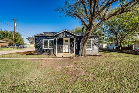 A home in Cleburne