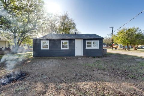 A home in Cleburne