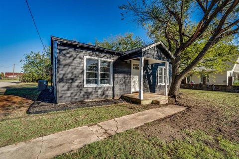 A home in Cleburne