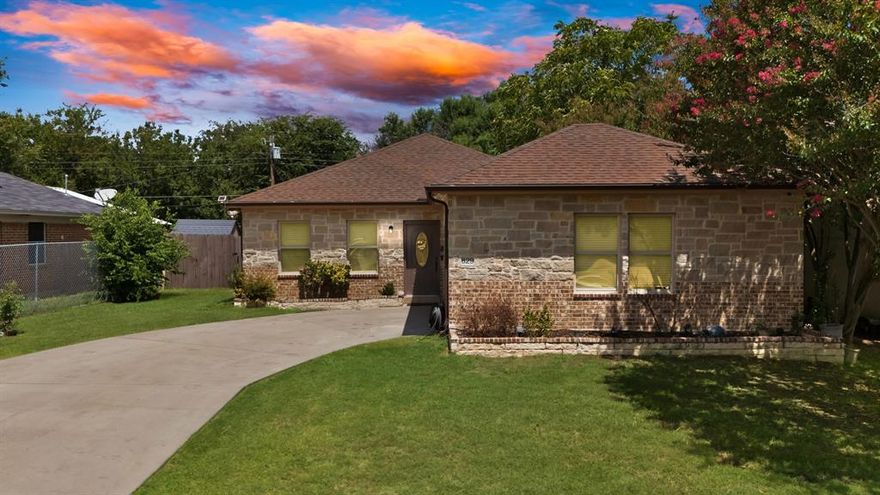 Welcome to 829 Lexington Drive, a beautifully maintained 4-bedroom, 2-bathroom single-family home in the heart of Lancaster, Texas. Built in 2019, this home blends modern style with everyday comfort, offering a perfect balance of open living space and thoughtful design in a well-established neighborhood. As you approach the home, you’ll be greeted by a charming brick and stone exterior, covered front porch, and a j-swing driveway leading to a spacious 2-car garage. Inside, you’ll find a bright, open-concept floor-plan with arched entryways, ceramic tile floors in the main living areas, and cozy carpeting in each bedroom. The kitchen is a true centerpiece—featuring granite countertops, rich wood cabinetry, stainless steel appliances, and a breakfast bar that flows seamlessly into the dining and living areas, perfect for entertaining or family gatherings. All four bedrooms are generously sized and include ceiling fans and ample closet space. The primary suite includes an en-suite bathroom with dual sinks, a soaking tub, and a separate shower. Step outside to a wood-fenced backyard, ideal for pets, play, or outdoor entertaining. The lot is a comfortable 0.17 acres, giving you room to enjoy the outdoors without excessive upkeep.
Additional highlights include:
New Central HVAC for year-round comfort
Foundation repaired with transferable warranty 
Energy-efficient windows
Decorative lighting fixtures throughout
Pre-wired for cable and internet
Located in a quiet, family-friendly community, this home offers easy access to major highways (I-20, I-35, I-45), making it ideal for commuters. You’ll also enjoy proximity to Lancaster’s 170-acre Community Park, local schools, shopping, and Tiger Stadium—offering both convenience and lifestyle amenities.
Whether you're a first-time buyer, growing family, or investor, this home offers modern living with lasting value in a rapidly developing area.