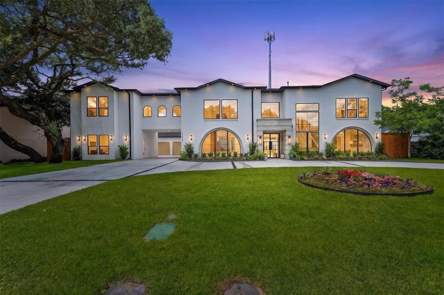 Experience elevated luxury living in the heart of Melshire Estates with this extraordinary custom residence that masterfully blends timeless elegance with modern sophistication. From the moment you step inside, soaring ceilings, impeccable designer finishes, and grand architectural details create an unforgettable first impression. A refined formal dining room, complete with a stunning wine display and sleek entertaining bar, sets the stage for memorable gatherings, while a sunlit private office offers the perfect balance of sophistication and functionality. The expansive living room is anchored by dramatic floor-to-ceiling sliding glass doors, seamlessly extending the living space outdoors to a covered patio and resort-style pool — creating the ultimate indoor-outdoor lifestyle experience. Designed for both everyday living and upscale entertaining, the open-concept floor plan flows effortlessly into the gourmet chef’s kitchen, featuring premium finishes, generous prep space, and an inviting atmosphere for hosting family and friends. The luxurious primary suite serves as a serene private retreat, highlighted by a cozy fireplace, a spa-inspired bath, and an oversized custom walk-in closet designed to impress. Upstairs, three spacious secondary bedrooms are complemented by an impressive collection of lifestyle spaces, including a large game room, dedicated fitness room, versatile flex space, and a state-of-the-art media room. Completing this exceptional property is a rare six-car garage with an elegant porte-cochère, offering unmatched convenience and prestige. Every inch of this remarkable estate has been thoughtfully crafted to deliver the finest in comfort, style, and modern luxury living.