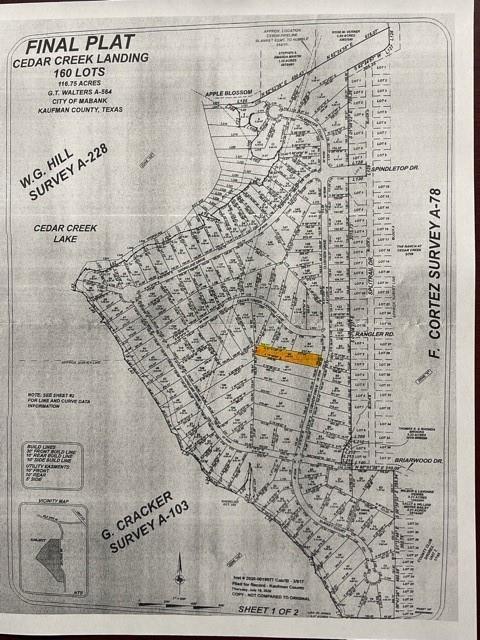 Cedar Creek Landing - Land