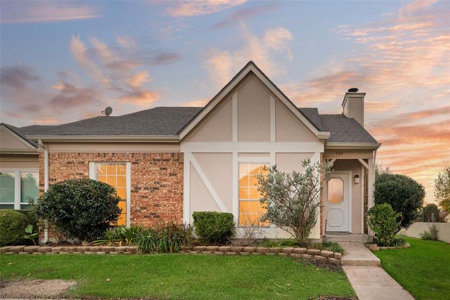 Owner financing is available but not required.  10 percent down and financed at 9.49 percent. 

Don't miss this rare single-story, 3-bedroom, 2-bath condo in a prime Plano location. One-story units are hard to find in this community—and 3-bedroom floor plans are even more uncommon—making this first-floor home a standout opportunity.

This beautifully updated condo features an open floor plan with excellent natural light and a comfortable, flowing layout. The fully renovated kitchen includes brand-new cabinets, quartz countertops, and stainless steel appliances, offering both style and functionality for everyday living and entertaining.

The primary bedroom features an en-suite bath, while the additional bedrooms provide versatility for guests, a home office, or extra space. Both bathrooms are clean, modern, and well-appointed.

Community amenities include a pool, maintained landscaping, and ample parking. HOA dues include exterior maintenance, water, trash, and full use of the community pool. The unit also includes two assigned parking spaces and is located alongside a peaceful greenbelt, adding privacy and a natural backdrop. Conveniently located near shopping, dining, parks, and major roadways, this home provides easy access to everything Plano has to offer.