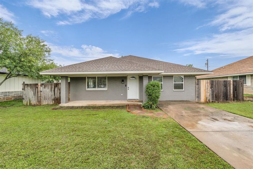 Welcome to 408 Little Ave in McGregor, a beautiful 3-bedroom, 2-bath home that blends comfort and style. Featuring vinyl plank flooring throughout this open floor plan offers a clean, modern feel with thoughtful updates completed in recent years. The kitchen is both functional and inviting, featuring granite countertops, a double sink, stainless steel appliances, and a pantry for added storage. The adjacent dining area makes it easy to gather, whether for casual meals or hosting friends and family. The secluded primary suite provides a peaceful space with a walk-in closet and double vanity. Enjoy relaxing mornings on the inviting front porch or unwind in the evenings on the back porch overlooking a spacious backyard designed for entertaining, play, and making memories. A large shed offers excellent additional storage, making this home as functional as it is practical. Come see it for yourself and imagine life here! Schedule your showing today!