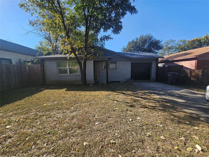 Welcome to 1044 E Cantey Street in Fort Worth an inviting 3 bedroom, 1 bath home offering 1,060 square feet of comfortable living space on a generously sized lot. Built in 1966, this single family property is full of opportunity for an owner occupant, investor, or buyer looking for a well located home with room to make it their own. Positioned in Fort Worth’s growing 76104 corridor, the home offers convenient access to the Medical District, downtown Fort Worth, and the energy of the Near Southside, South Main area, known for its connectivity and nearby dining and entertainment. Whether you’re searching for a primary residence or a smart addition to your portfolio, this property combines location, potential, and everyday convenience. This home has been foreclosed on and is in fair condition with the exception of the kitchen, that has had the countertops removed and part of the cabinets.