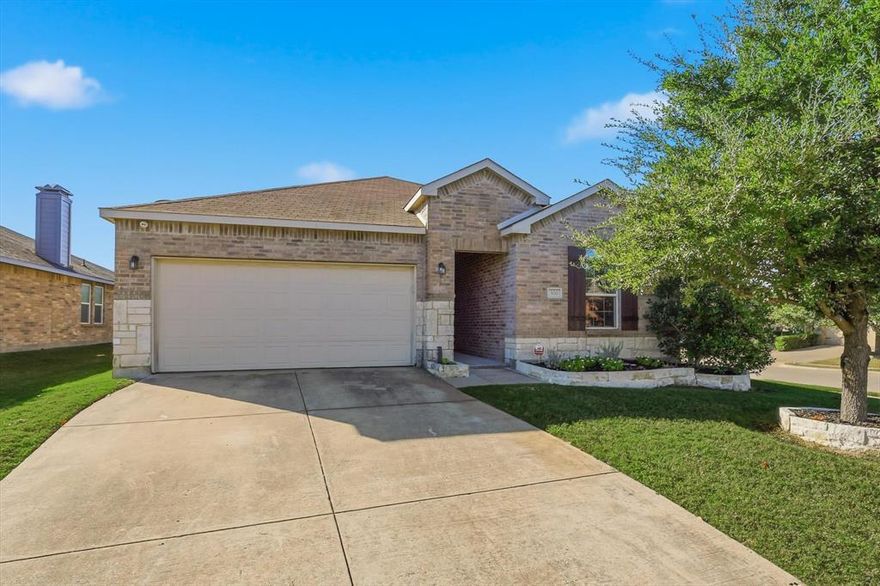 Welcome to this beautifully maintained 3-bedroom, 2-bathroom home on a spacious corner lot in the desirable Spring Meadow community of Fate. Perfectly timed for the holidays, this home is ready for immediate move-in and filled with thoughtful upgrades for modern living.
Step inside to find luxury vinyl plank flooring and fresh carpet (replaced just last year), a cozy wood-burning fireplace, and an inviting open-concept layout with split bedrooms for added privacy. The kitchen features stainless steel appliances, a reverse osmosis water system at both the fridge and sink, and plenty of space to cook, gather, and enjoy.
Smart home features include a smart thermostat and smart sprinkler control, giving you comfort and convenience at your fingertips. Outside, unwind under the adjustable pergola in the backyard. Quarterly pest control included!