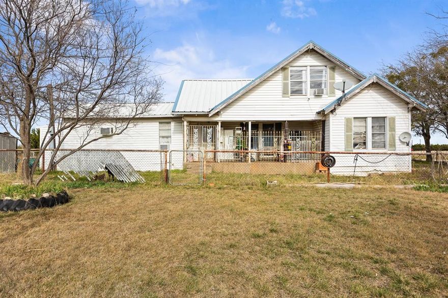 Discover the perfect blend of seclusion, space, and opportunity on this expansive 53.80-acre property in Crawford, Texas. Offering the ideal setting for country living, recreation, or hunting, this land provides wide open spaces, scenic views, and the peaceful privacy that rural Texas is known for.

The property includes an existing home being sold as is, offering generous living space and the chance to update or reimagine it to suit your vision. Surrounding the home is a fenced yard, perfect for pets or outdoor enjoyment. In addition, there are four separate outbuildings on the property that can be used as a barn, storage sheds, workshops, or creatively repurposed for a variety of needs.

Outdoor enthusiasts will appreciate the excellent hunting opportunities, with abundant wildlife including deer making this a prime recreational tract. A deep water well reaching approximately 1,120 feet is already in place, along with a stock tank that provides water for livestock and wildlife alike.

Whether you are dreaming of building a custom home, creating a weekend getaway, enjoying hunting and recreation, or exploring agricultural uses, this property offers endless possibilities. With breathtaking views, fresh country air, and room to spread out, this is a rare opportunity to own a versatile piece of land in Crawford.