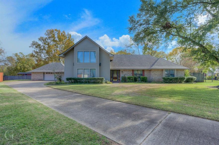 You need to see this one!!! Want a low interest rate?? We got ya!   In Carriage Oaks, 1.3 acres, no behind neighbors, on a cul-de-sac, absolutely fantastic huge fenced in back yard, with fig, pecan, plum and peach trees.   Already has a storage building.  Large covered screened in back porch that is perfect for early morning or late evening solitude.  This one owner, 2 story home has 4 bedrooms and 2 and one half  baths, 2 large living rooms, one with a wet bar, a formal dining room and a breakfast room. Stairs has electric lift that the owner can have removed if not needed.  Owner is giving $10,000 at closing, with an acceptable offer, that buyer can use for updating, repairs, closing costs, etc. This floor plan is great as it is, but if you are a little creative, ask the realtor for some additional updating ideas to make this one a real show stopper!