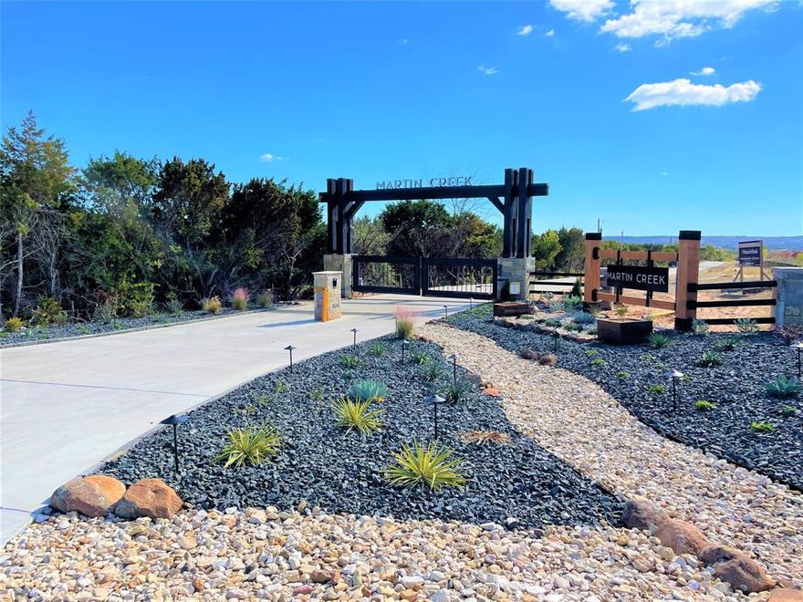 AMAZING 10.32 acres with incredible views! Gated community with concrete streets, terrain changes, a rustic entrance, underground electric, only 26 lots, a 10 acre common area park with a 3+ acre lake, and endless views! NICEST COMMUNITY in Johnson Co.! Neighborhood is NEXT LEVEL! SPECIAL community that is hard to come by! Statement front entrance! Offers a common area park where families can gather and enjoy family and friend time! Pond and small lake in this beautiful community is a great place where families can fish and spend quality time together! There is no time restriction on when you build a house so you can build immediately or wait many years! Bring your own builder or ask about the developer builder. If you want a rare, unique, one-of-a-kind estate, ranchette that is an outstanding long-term investment! visit Martin Creek Development website! Owner financing is available. Call agent for subdivision video!