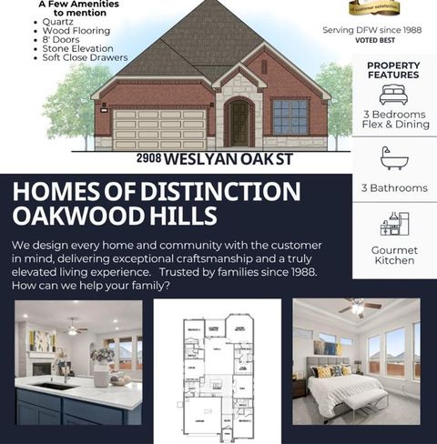 2908 Weslyan Oak Street Bedford TX 76021