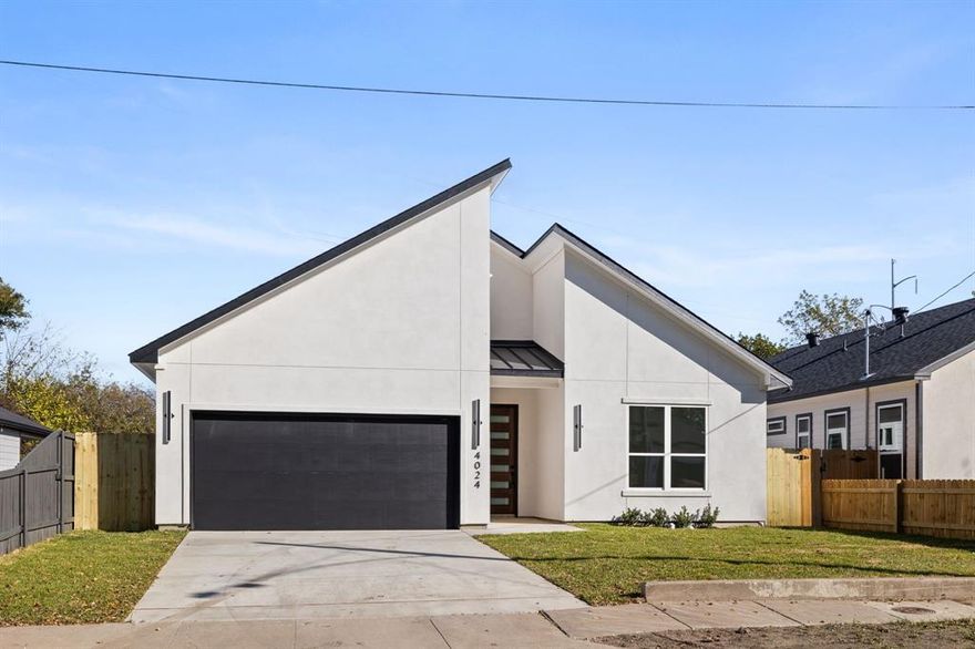Step into a beautifully crafted modern contemporary home featuring an open-concept layout that blends elegance with comfort. The interior showcases laminate wood flooring throughout, offering warmth, durability, and a clean modern aesthetic. 10-foot high ceilings create a bright, airy atmosphere with plenty of natural light to flow effortlessly though the space. Large high-efficiency windows not only elevate the home's modern look but also provide excellent insulation, energy savings, and abundant natural daylight. The kitchen is designed with both style and function in mind, featuring sleek quartz countertops that provide both durability and a luxurious touch. Appliance package to include Stove, refrigerator, dishwasher and microwave.
