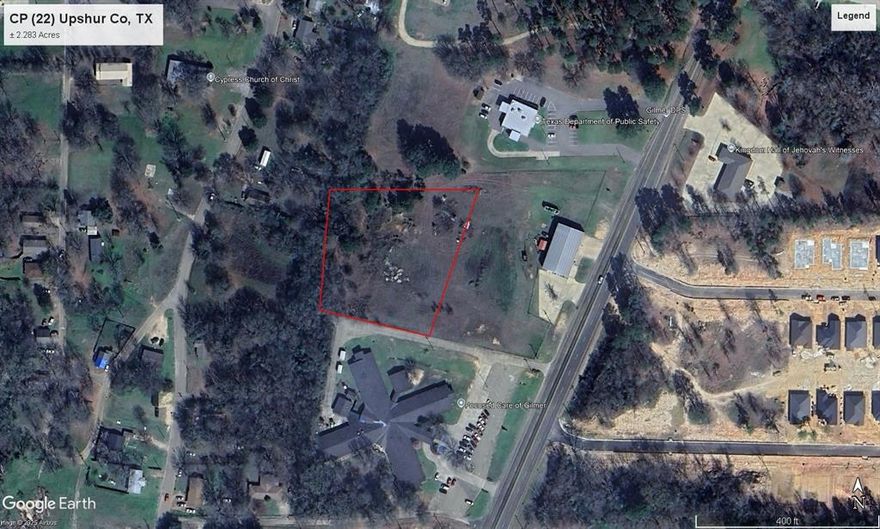 2.283-acre property situated off Hwy 155, proximate to Texas DOT, Senior Living facilities, and new Residential developments.