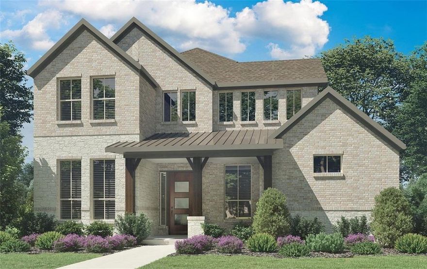 SAVE a little TIME, compare this gorgeous NEW CONSTRUCTION to other homes with your criteria, your decision will be EASY!  Features like extensive WOOD flooring, huge FRONT PORCH, corner lot , VAULTED CEILINGS with cedar beam detail, FOAM INSULATION, appliance package with DOUBLE CONVECTION OVENS, home automation, ACCENT PAINT, farmhouse elevation with METAL ROOF to name a few, make this home an AMAZING VALUE!!! OVERSIZED GARAGE!!! Spring 2020 completion.  Trophy Signature Homes is changing the way homes are sold in DFW, come see how.