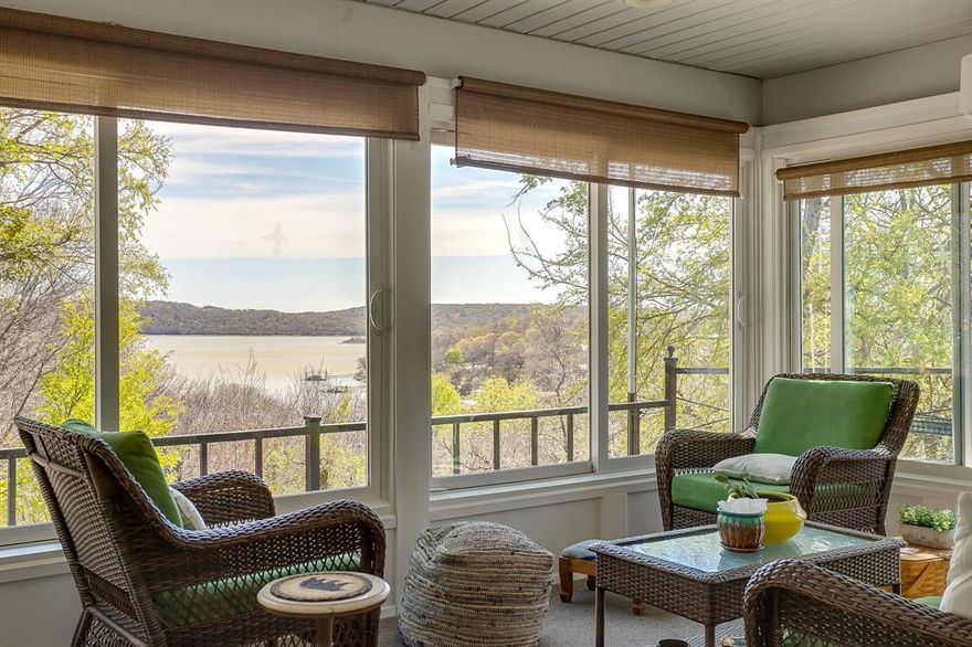 Income-producing, multi-use opportunity with picturesque lake views on 6.9 acres. Designed for both lifestyle and revenue, this versatile property offers multiple income streams along with the flexibility to serve as a private residence, weekend retreat, or future development project.
The main home features approximately 2,618 square feet, including an enclosed back patio with HVAC and additional lower-level space perfect for extended living, guests. The elevated setting provides peaceful surroundings, scenic views, and frequent wildlife sightings. Outdoors, the property is already equipped for income generation with multiple fully enclosed storage units, covered boat storage, and two RV parking slips with full hookups.  This is ideal for short or long-term rentals. With road frontage on two sides and three separate gated entrances, the layout supports privacy, accessibility, and expansion potential. Additional improvements include a detached garage, dedicated spa or hot tub room, and ample open space for future growth or customization. Located just minutes from the boat ramp, you’ll enjoy easy access to the lake without the added cost of waterfront ownership. Whether you’re looking to invest, live, or create a hybrid of both, this property delivers a rare combination of income potential, land, and lifestyle.