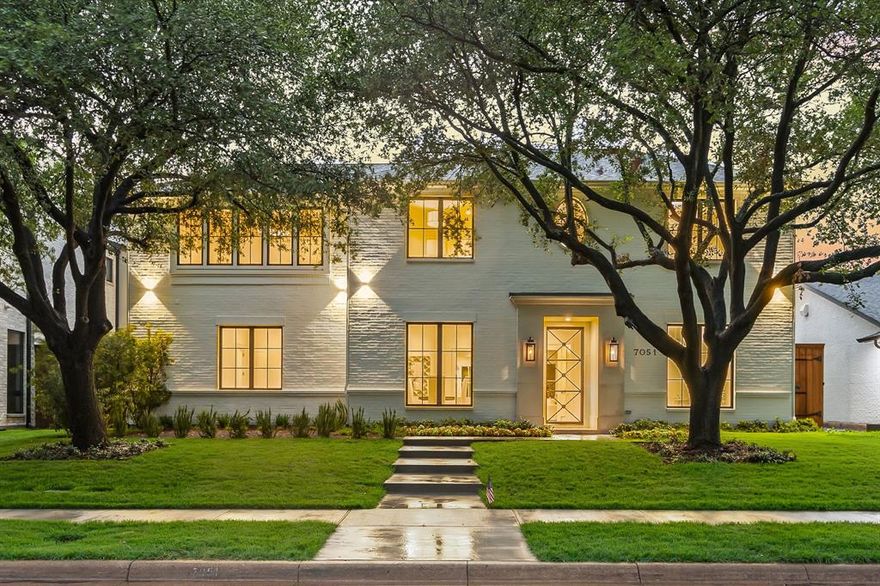 Welcome home to this stunning new construction by Swinson Smith with interior design by Hillary Littlejohn. This traditional home boasts an incredible floor plan for everyday living and entertaining, with luxury finishes throughout.

The elegant entryway is flanked by a study and dining room. Serve your guests a refreshing beverage from the generous wet bar as they enter the light-filled family room with an Isokern fireplace, which adjoins the covered patio with summer kitchen and overlooks the expansive yard. The kitchen features a spacious breakfast room with floor-to-ceiling windows, and includes a catering kitchen pantry with a second dishwasher, an additional oven, and a sink.

A guest bedroom located on the ground floor offers an en-suite bath and a walk-in closet. Additionally, a mudroom and a separate utility room complete the downstairs layout.

Upstairs, there is an impressive primary retreat, complete with separate vanities, a soaking tub, a separate shower, and two generous walk-in closets. Three additional bedrooms on the upper floor feature en-suite baths and ample closet space. A large game room presents multiple options for seating and gaming and includes a wet bar for entertaining guests. A second utility room further complements the second floor.

This home is zoned for the prestigious Lakewood Elementary School. No detail has been overlooked in this remarkable floor plan and luxurious finishes.

The property is elevator-ready and property has been prepped for a pool and pool bath house.