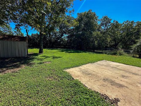 A home in Cleburne