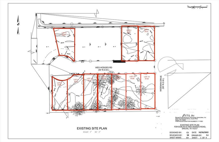 Prime Infill Development Opportunity - 10 Platted Lots - Near-Shovel-Ready – Sold as Package

Exceptional infill development opportunity to acquire 10 platted residential lots located on the same block, offered exclusively as a package in a rapidly growing Dallas submarket. Lot sizes vary - this one is 9100SF , and individual surveys are available for each lot, providing a clear path for planning, permitting, and construction.

This near shovel-ready project is supported by a comprehensive development package designed to significantly reduce pre-development time and cost. Available materials include a site plan, City of Dallas proposed drainage map, utility plan, traffic control plan, landscape plan, and Storm Water Pollution Prevention Plan (SWPPP), making this an ideal opportunity for developers seeking a streamlined, entitlement-ready project.

Located near Loop 12 and Hwy 175, the site benefits from strong accessibility, ongoing redevelopment, and increasing housing demand. New construction homes in the surrounding area are selling quickly in the mid-$300s, supporting solid exit values, builder margins, and long-term investment upside.

The configuration of the lots creates an excellent opportunity for a developer capable of constructing the street and infrastructure, enabling a cohesive, efficient residential buildout. This offering is well-suited for small to mid-size builders, investors, and development groups looking for a scalable infill, ground-up construction project in Dallas.

Lots will not be sold individually. Package sale only.