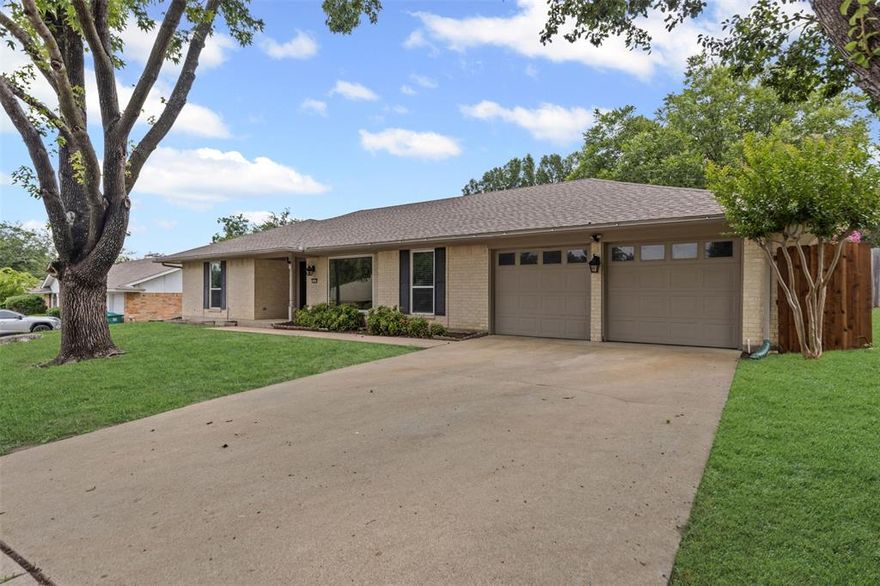 Charming Updated Home in Sought-After Wedgwood Neighborhood. Welcome to this beautifully updated single-story brick home nestled in the highly desirable Wedgwood addition of southwest Fort Worth. Offering approximately 2,100 square feet of comfortable living space, this spacious 4-bedroom, 2-bathroom home blends classic charm with modern updates. Step inside to discover two generous living areas, including a cozy den with rich wood beams and a welcoming wood-burning fireplace—perfect for relaxing or entertaining. The open floorplan seamlessly connects two dining areas, creating a functional and inviting space for family gatherings and everyday living. The oversized 2-car garage provides ample storage, while the large grassy backyard is a true outdoor oasis. Enjoy summer evenings under the huge shade tree, dine al fresco on the expansive patio, and appreciate the privacy of a fully fenced yard.

Don't miss the opportunity to own this move-in ready gem in one of Fort Worth’s most established neighborhoods to shopping, dining, schools, and major thoroughfares.