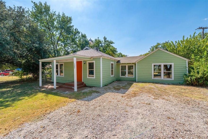 REDUCED PRICE! Discover this delightful bungalow, perfectly situated just a stone's throw away from vibrant shopping districts, a variety of charming restaurants, and only minutes from the bustling heart of downtown Fort Worth, where excitement and culture abound. This inviting home features three spacious bedrooms, a well-appointed bathroom, and a generously sized laundry room designed for convenience. Step outside to the expansive backyard, which offers ample space for outdoor entertaining, relaxation, or gardening—ideal for gatherings with friends or peaceful evenings under the stars. Whether you are seeking your first home or looking to expand your rental portfolio, this is an outstanding opportunity you won’t want to overlook. Embrace the potential of this lovely property!