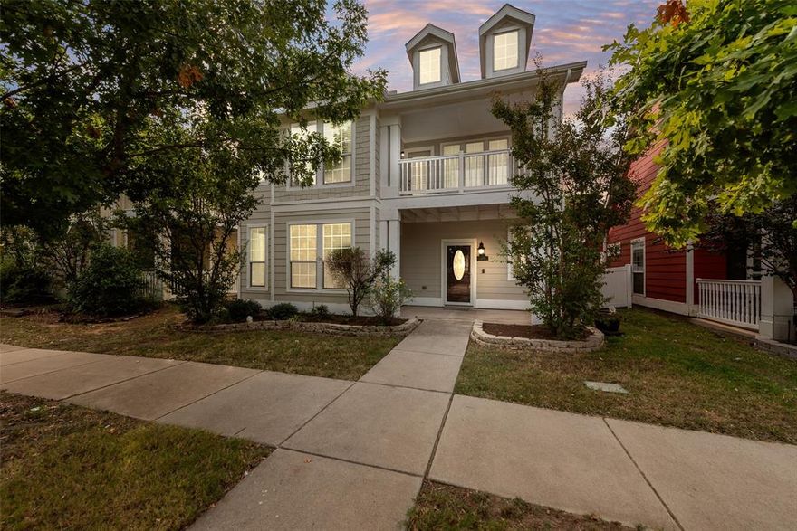 Welcome to a sanctuary of elegance and smart design at 1108 Hayden Lane, nestled in the picturesque community of Savannah, TX. This exquisite 4-bedroom, 2.5-bath home offers 3,036 square feet of refined living space, exuding sophistication and charm at every turn. Upon entering, you are greeted by a bright and spacious entry and living room, where a wall of windows invites natural light. The large kitchen is well equipped, with a center island, upgraded countertops, a gas range, a pantry, a built-in breakfast nook, and plenty of counterspace and storage. This area seamlessly flows into the dining and living spaces. The residence boasts additional living spaces with a game room and a media room upstairs, perfect for entertainment and relaxation. Multiple outdoor areas, including a covered patio, porch, and dual covered balconies, offer serene spots to unwind and enjoy the tranquil surroundings. Situated in a resort-style community, this home provides access to an array of extracurricular amenities such as sand volleyball, tennis courts, covered basketball facilities, a well-equipped gym, several swimming pools, jogging trails, and a beautiful lake. This property is a gem in a vibrant community, offering a perfect blend of elegance and practicality for the discerning homeowner. Schedule your tour today!...