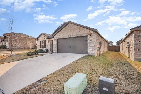 A home in Aubrey