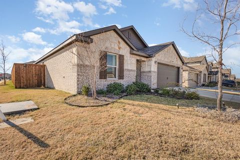 A home in Aubrey