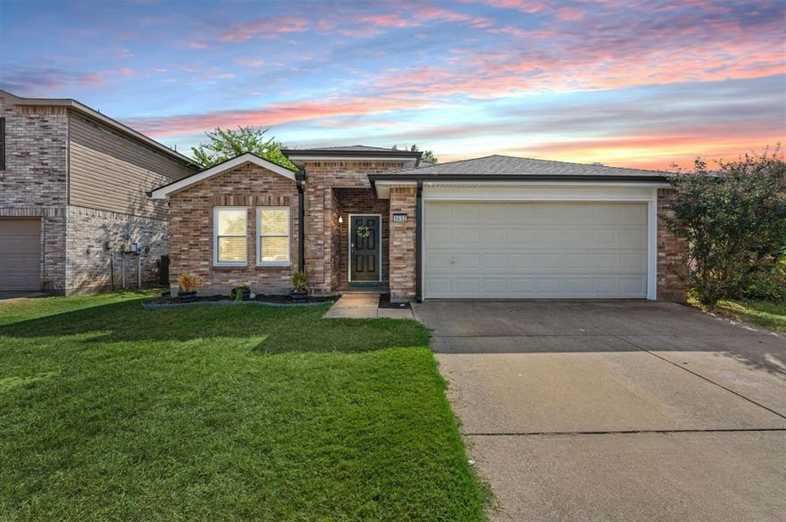 ** Open House Sunday March 15  from 2-4PM**At 5532 Ventura Street in Fort Worth, the seller WILL pay off the solar panels in full at closing with a full-price offer, giving you instant value, built-in energy savings, and predictable monthly costs that protect you from rising electric rates. This beautifully maintained 3-bedroom, 2-bath single-story home in The Vineyards at Heritage and Keller ISD offers the perfect blend of comfort, convenience, and financial sense. Inside, you’ll find an open-concept living and dining area with updated finishes, minimal carpet, and a neutral design that makes it move-in ready and easy to personalize. Major improvements are already done—including the roof, windows, siding, gutters, and solar system—adding peace of mind and long-term efficiency. The spacious backyard provides room for pets, play, or a future garden, while the location puts you minutes from Alliance Town Center, H-E-B, Denton Hwy, and Heritage Trace Pkwy. Ideal for first-time buyers, downsizers, or investors looking for a smart, energy-efficient home with low-to-no electric bills, this property delivers the lifestyle, stability, and value today’s buyers are searching for.