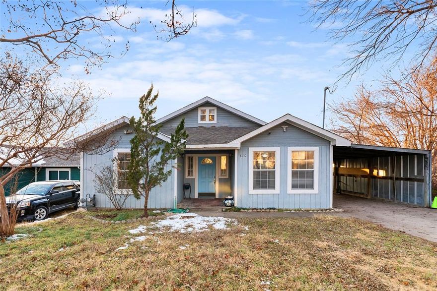 SOLD AS IS. Property needs repairs and updates and is priced accordingly. This is an opportunity for buyers looking to renovate and add value. Located just minutes from Celina’s historic downtown square, with shops, dining, and entertainment within walking distance. Property also includes a 20x25 (500 SqFt) workshop-shed in the backyard and additional carport. 

Situated on a spacious lot, the property offers flexibility for renovation, expansion, or future use. The location is approximately 15–20 minutes from the PGA golf campus, Legacy West, and Universal (planned opening late 2026), with Fields West currently under construction and projected to open in late 2027.

Ideal for investors or buyers looking for a project, this property offers strong upside in one of North Texas’ fastest-growing communities. A solid opportunity with location, potential, and long-term value.