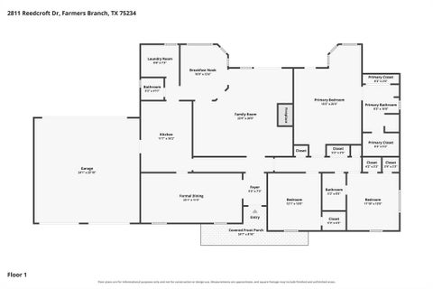 Tiny photo for 2811 Reedcroft Drive, Farmers Branch, TX 75234 (MLS # 21396521)