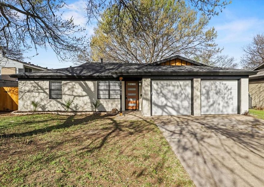 Completely remodeled 3-bedroom, 2-bath home with a spacious open-concept floor plan and 2-car garage. Situated on a peaceful cul-de-sac, this property features a brand-new roof and extensive updates throughout the home. Modern finishes, updated fixtures, and a functional layout make this home perfect for both everyday living and entertaining. Move-in ready and beautifully refreshed from top to bottom.