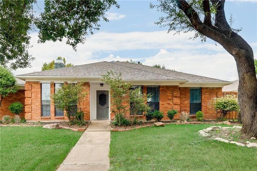 READY TO MOVE IN – Your Perfect Home Awaits! 
Beautifully updated 4-bedroom home blending comfort, style, and convenience. Real hardwood floors in the family room, formal dining, hallway, and bedrooms (study has engineered wood). Bright living room with soaring ceilings and skylight. Upgraded granite & marble countertops in kitchen and baths, with modern tiles and faucets. Appliances included—refrigerator, washing machine, and heat dryer—plus recently replaced blender and oven. Bathtub, toilets, oven, HVAC, and heating system updated. Fresh interior paint, refinished hardwood in select areas, and all trim repainted. Central vacuum system and bonus room for study or hobbies.

Outdoor perks: Huge backyard. Storage room in the back too. Freshly planted front lawn with professional weed-control service, new trees, fully repaired and repainted fence, New Tiles in entry, new toilets. spacious garage, extra-large parking area in back, oversized backyard with storage room. South-facing for seasonal comfort.

Prime location: Minutes to Preston, Coit, and DNT, parks, shopping, dining, and entertainment. Located in award-winning Plano West school district.  Modern upgrades, generous space, and unbeatable location—ready for your next chapter!