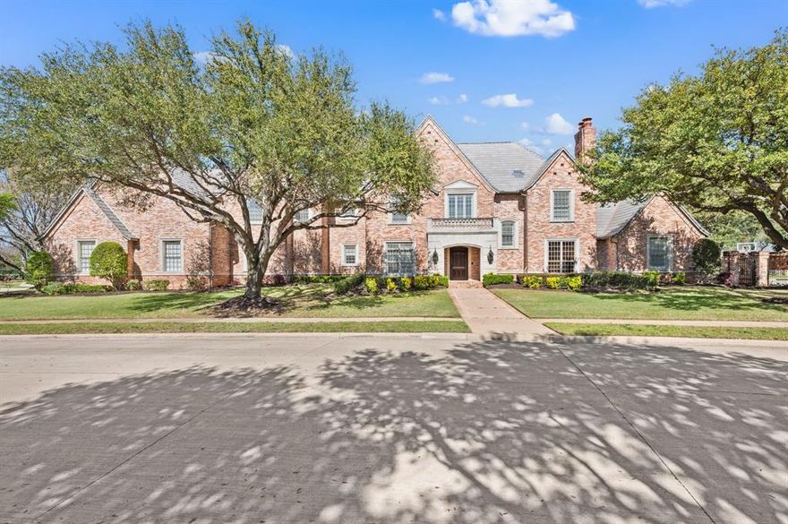 Discover an extraordinary estate in the heart of one of the most prestigious gated and guarded communities in Colleyville, Montclair Parc, where timeless elegance meets exceptional luxury living. This impressive 7-bedroom, 9-bathroom residence offers an abundance of refined spaces designed for both grand entertaining and everyday comfort. Step inside to soaring high ceilings and beautifully appointed interiors including three private offices that create the perfect setting for work, study, or quiet retreat. The home features three stunning fireplaces, adding warmth and character throughout—including a richly detailed office adorned with exquisite woodwork, its own inviting fireplace, and even a secret passageway! At the center of the home, the dining room showcases a striking stone accent wall, making every gathering feel elevated and memorable. The chef’s kitchen is equipped with sleek stainless steel appliances and is complemented by a spacious utility room complete with an additional refrigerator hook-up for ultimate convenience. The luxurious primary suite is a true sanctuary, featuring a cozy sitting area, its own fireplace, and a spa-like bathroom with a soaking tub and walk-in shower. Designed for entertainment and relaxation, the home includes a large game room with a spacious balcony, offering seamless indoor-outdoor living. Step outside to your private backyard oasis with a sparkling pool and dedicated pool bath—ideal for hosting and enjoying warm Texas days. With its unmatched combination of space, character, and upscale amenities, this exceptional Colleyville property offers a rare opportunity to experience elevated living at its finest. Located within minutes from Dallas Fort Worth international airport, Dallas, Fort Worth, Southlake and Westlake!